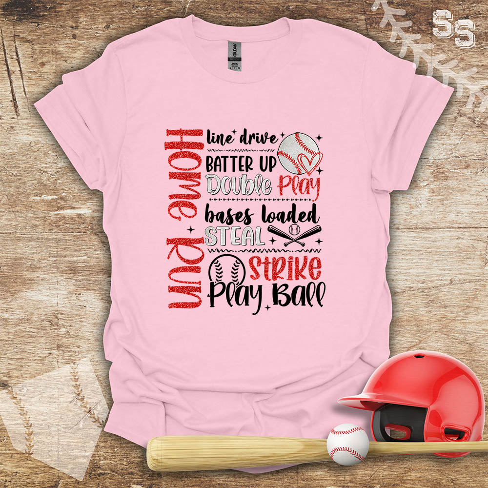 Baseball Word Collage