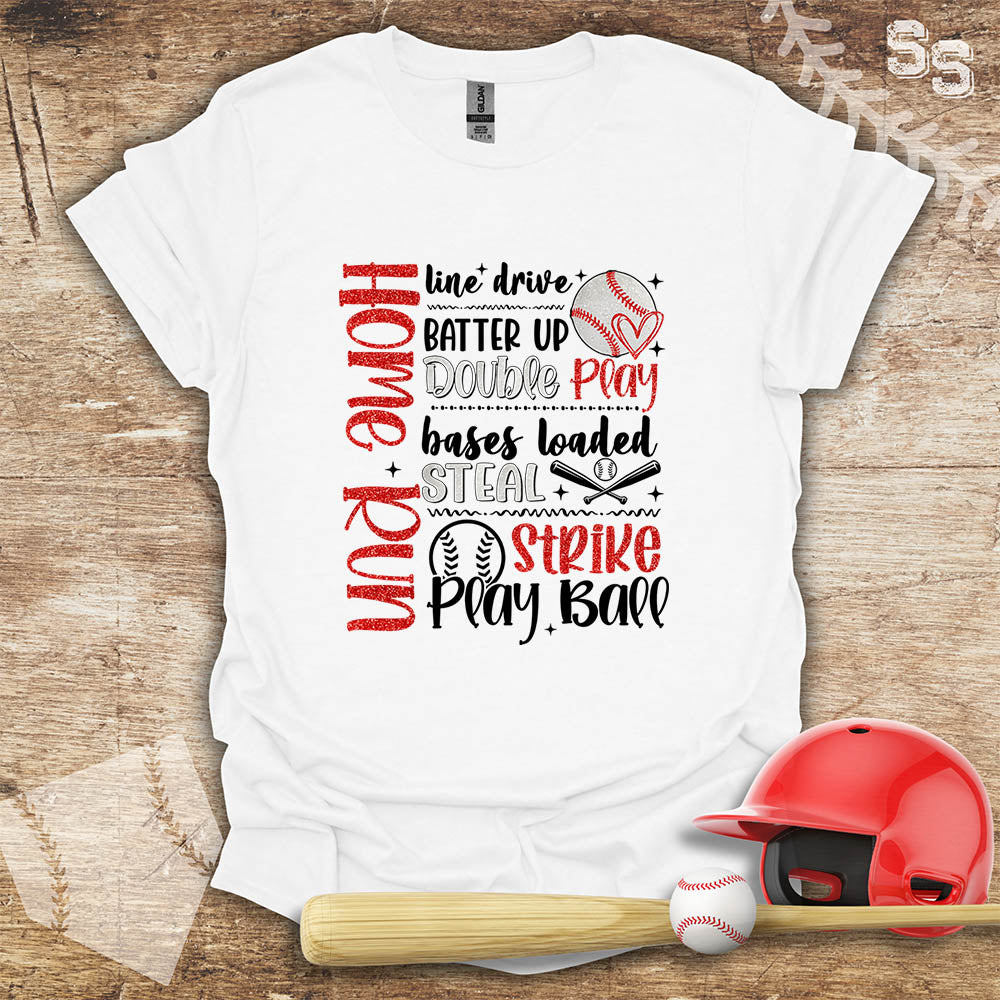 Baseball Word Collage
