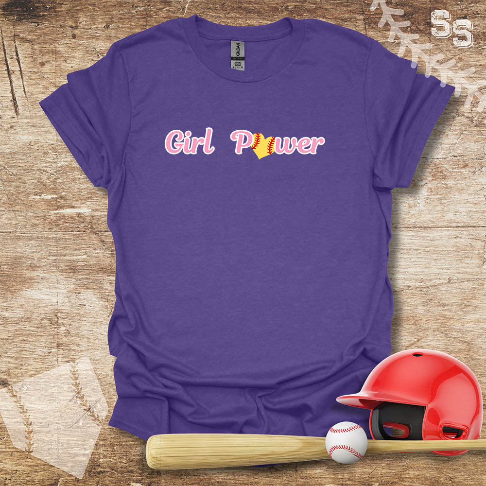 Softball Pink Girl Power
