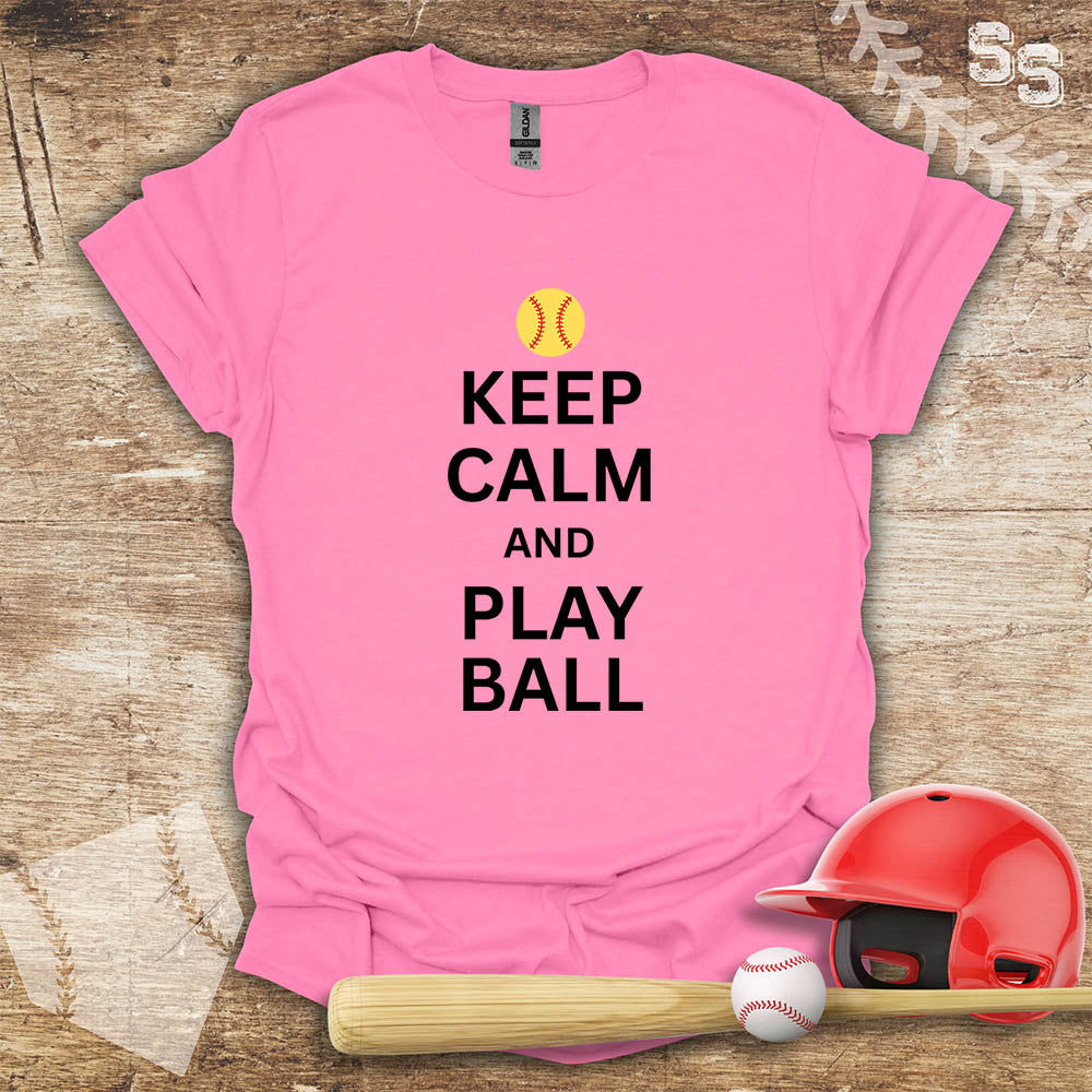 Softball Keep Calm