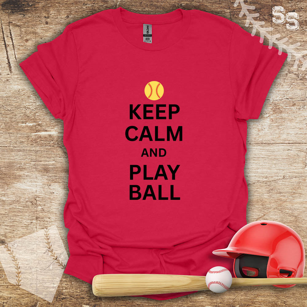 Softball Keep Calm