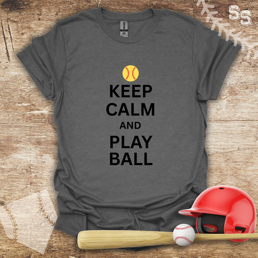Softball Keep Calm