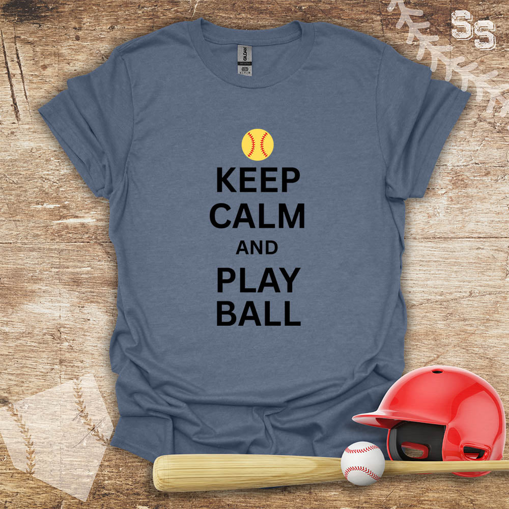 Softball Keep Calm
