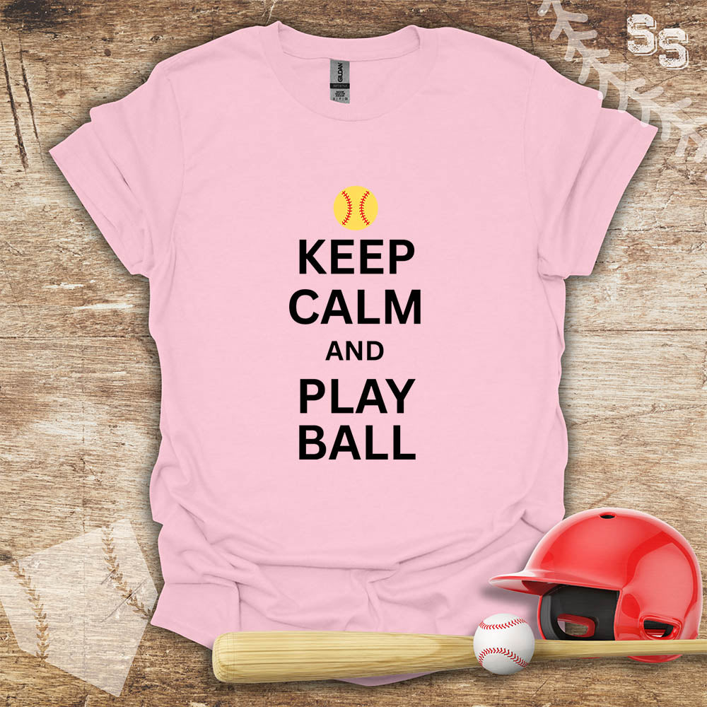 Softball Keep Calm
