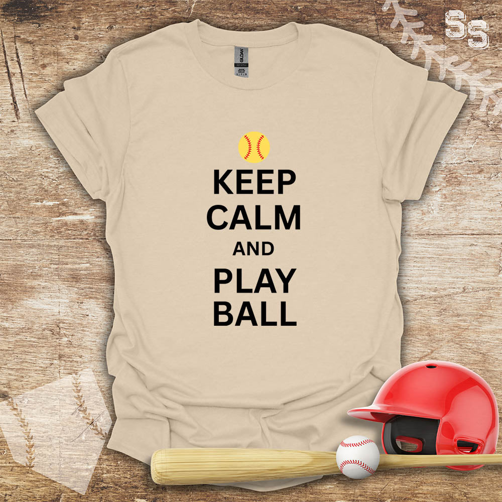 Softball Keep Calm