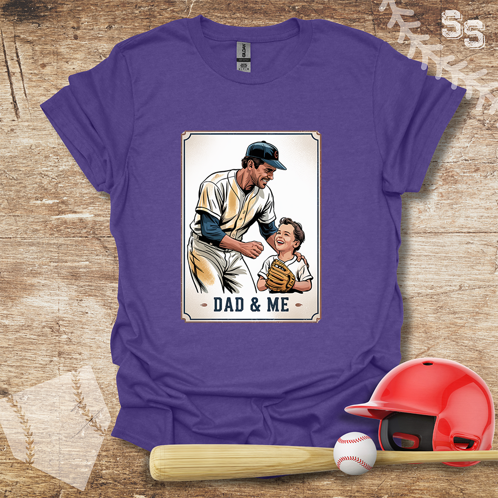 Baseball Card Dad & Me