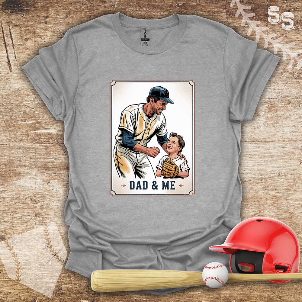 Baseball Card Dad & Me