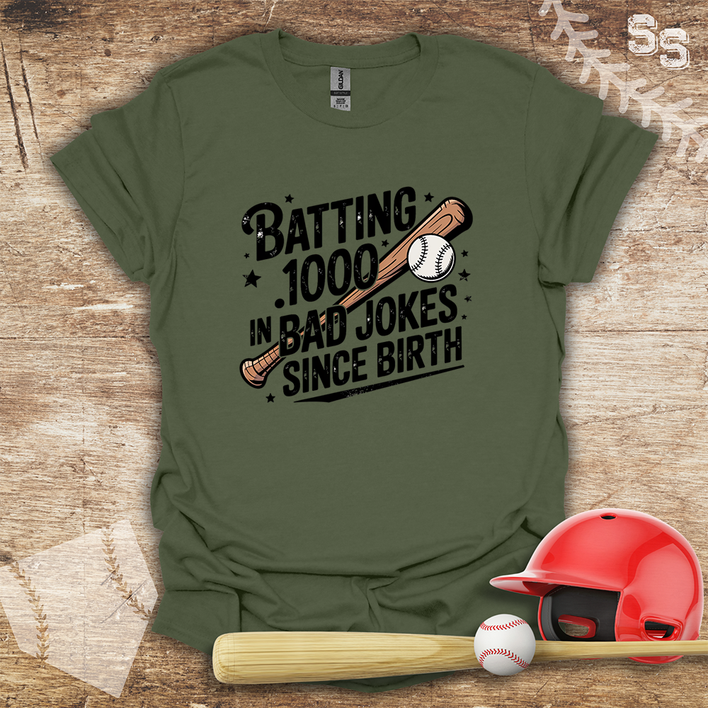 Batting .1000 In Bad Jokes Since Birth