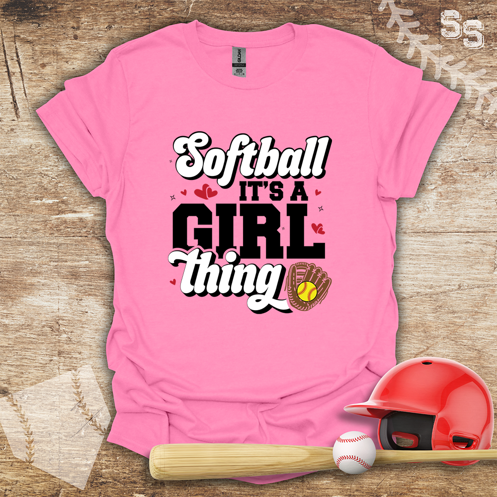 Softball It's A Girl Thing