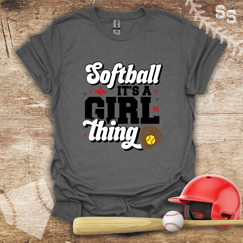 Softball It's A Girl Thing