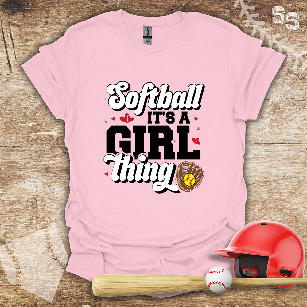 Softball It's A Girl Thing