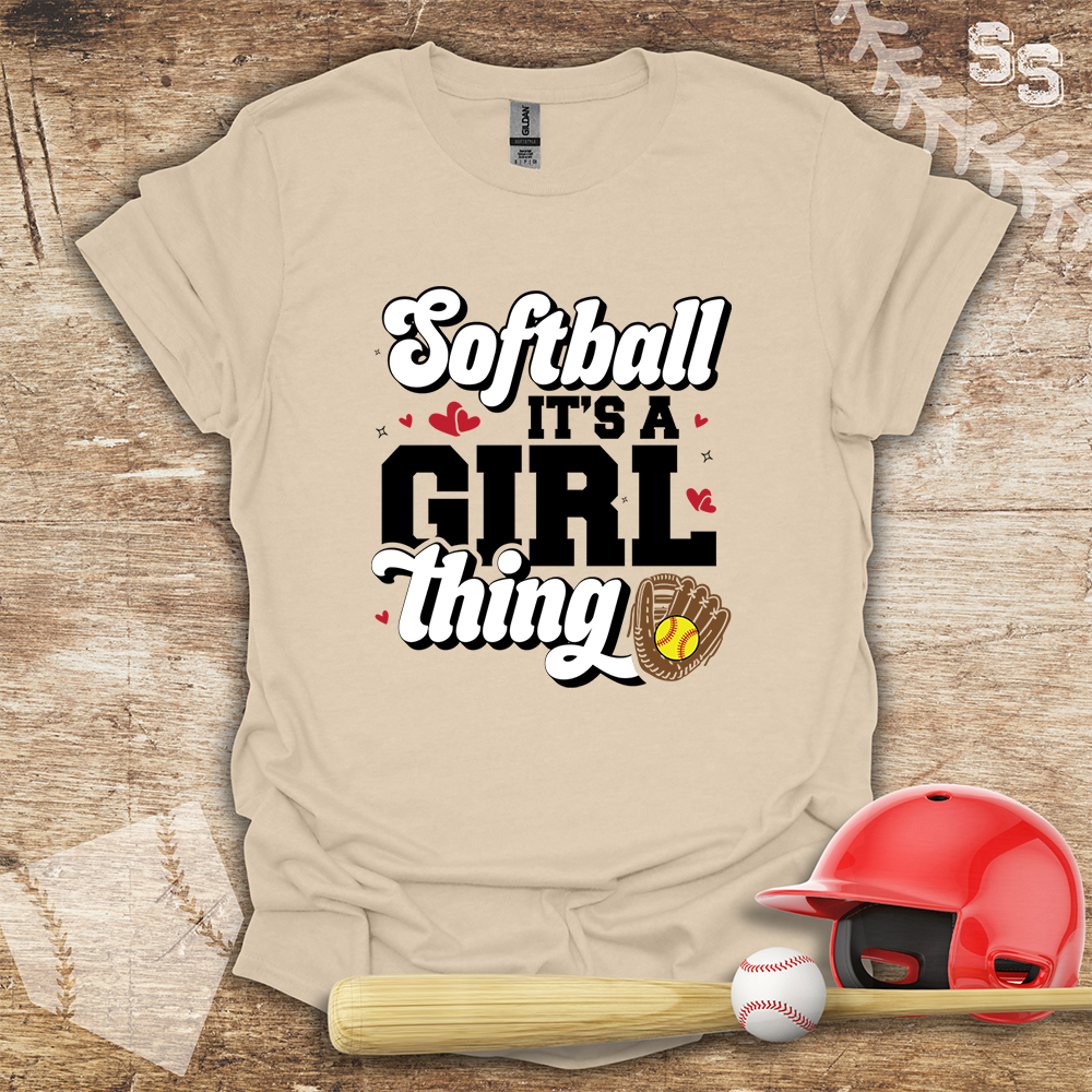 Softball It's A Girl Thing