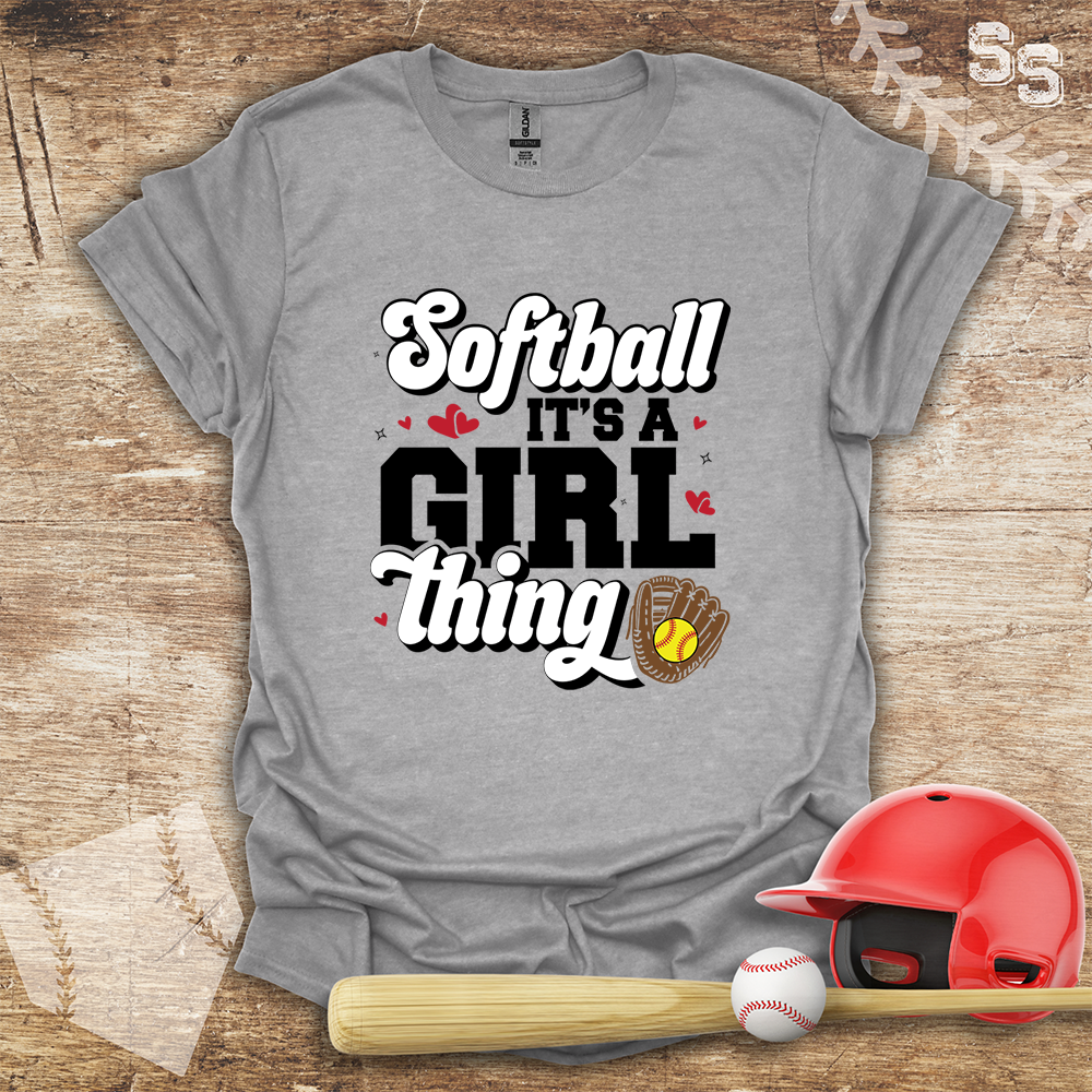 Softball It's A Girl Thing