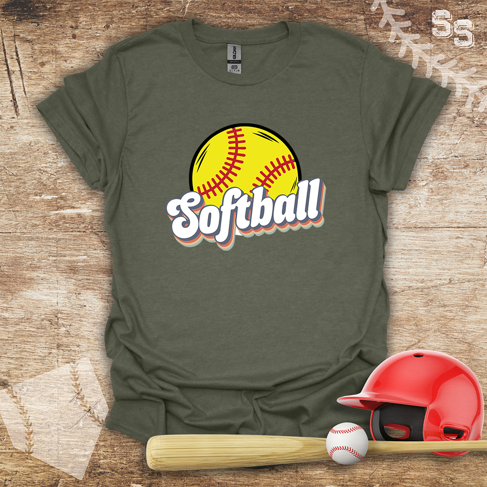 Softball Retro Letters