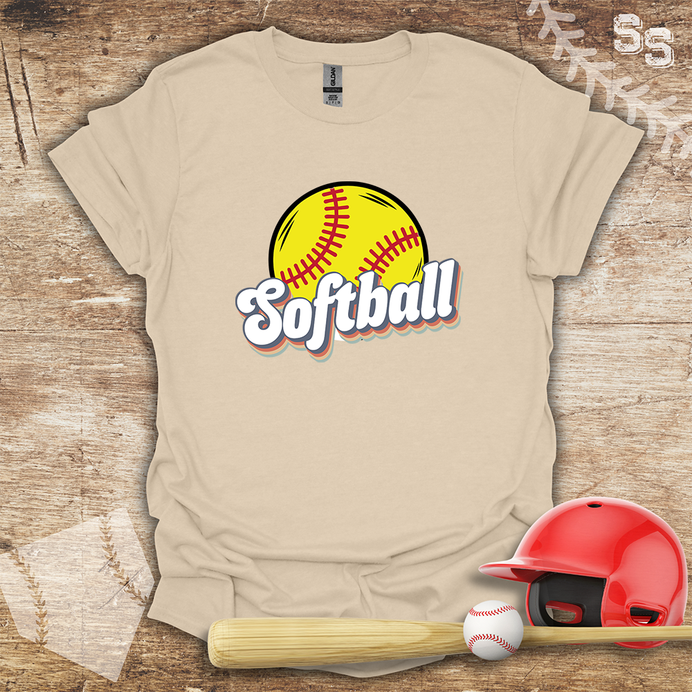 Softball Retro Letters