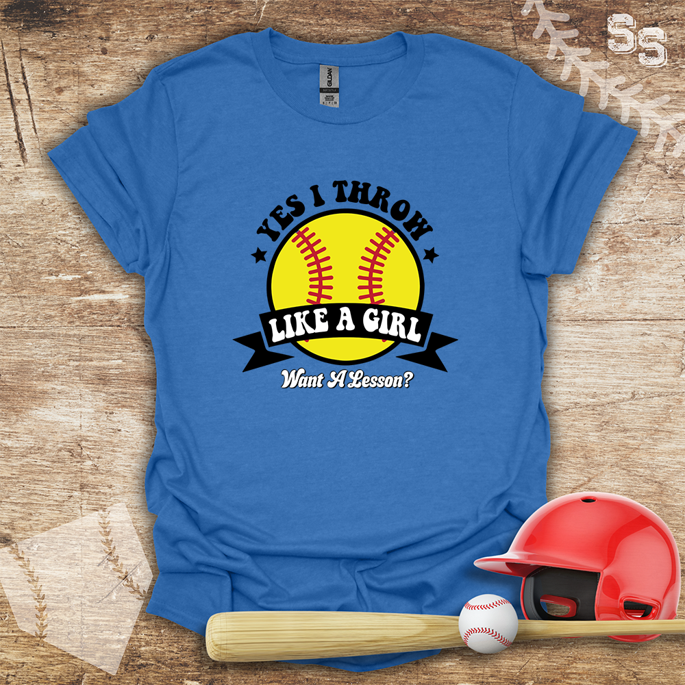 Softball Throw Like A Girl