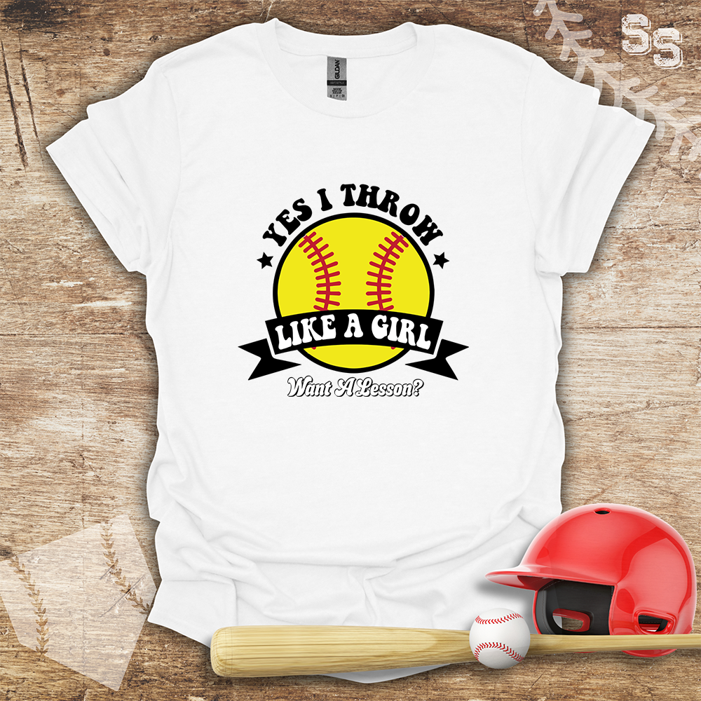 Softball Throw Like A Girl