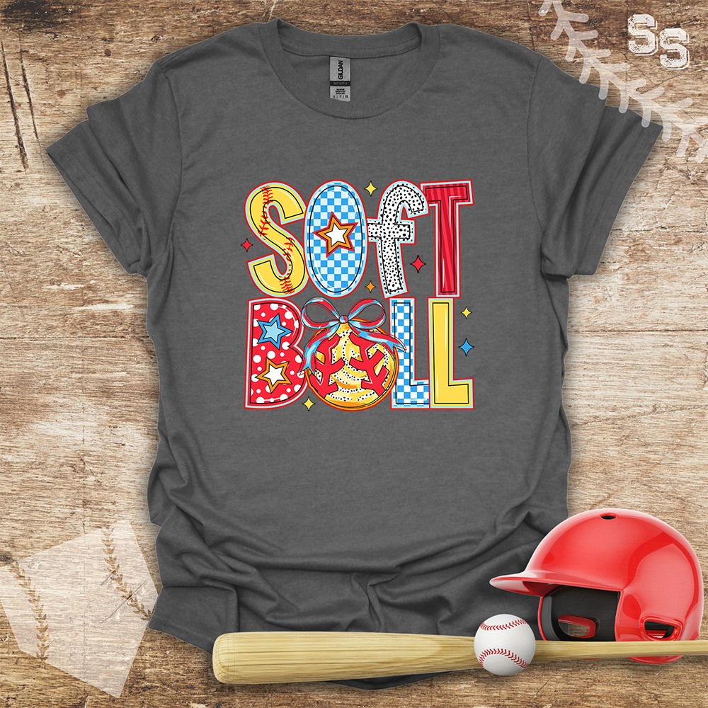 Softball Fun Letters