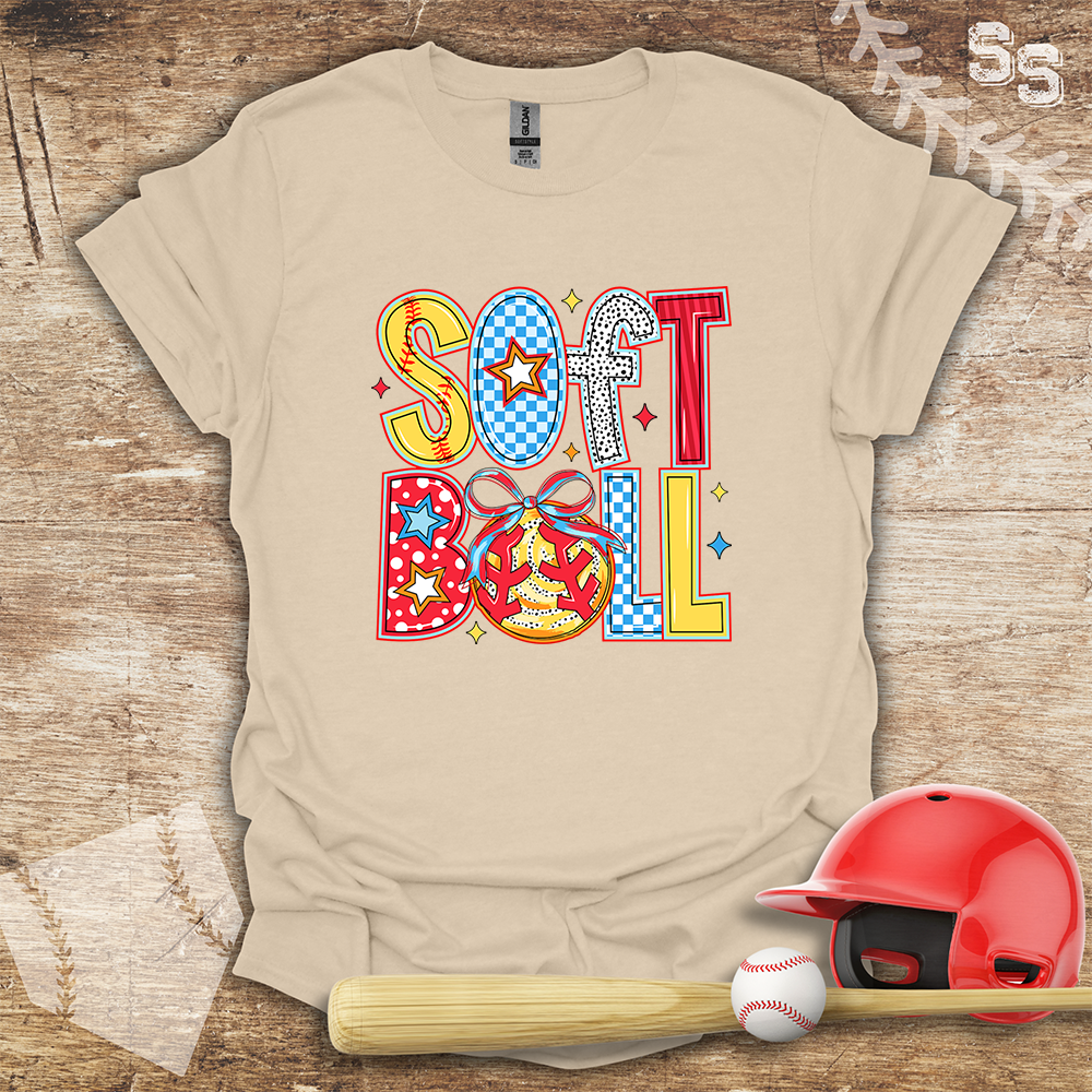 Softball Fun Letters