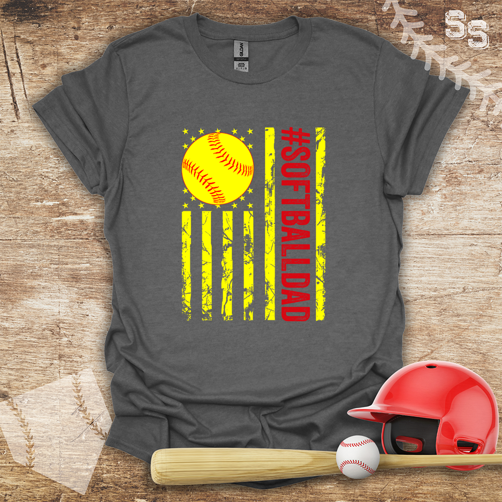 Softball Dad Flag