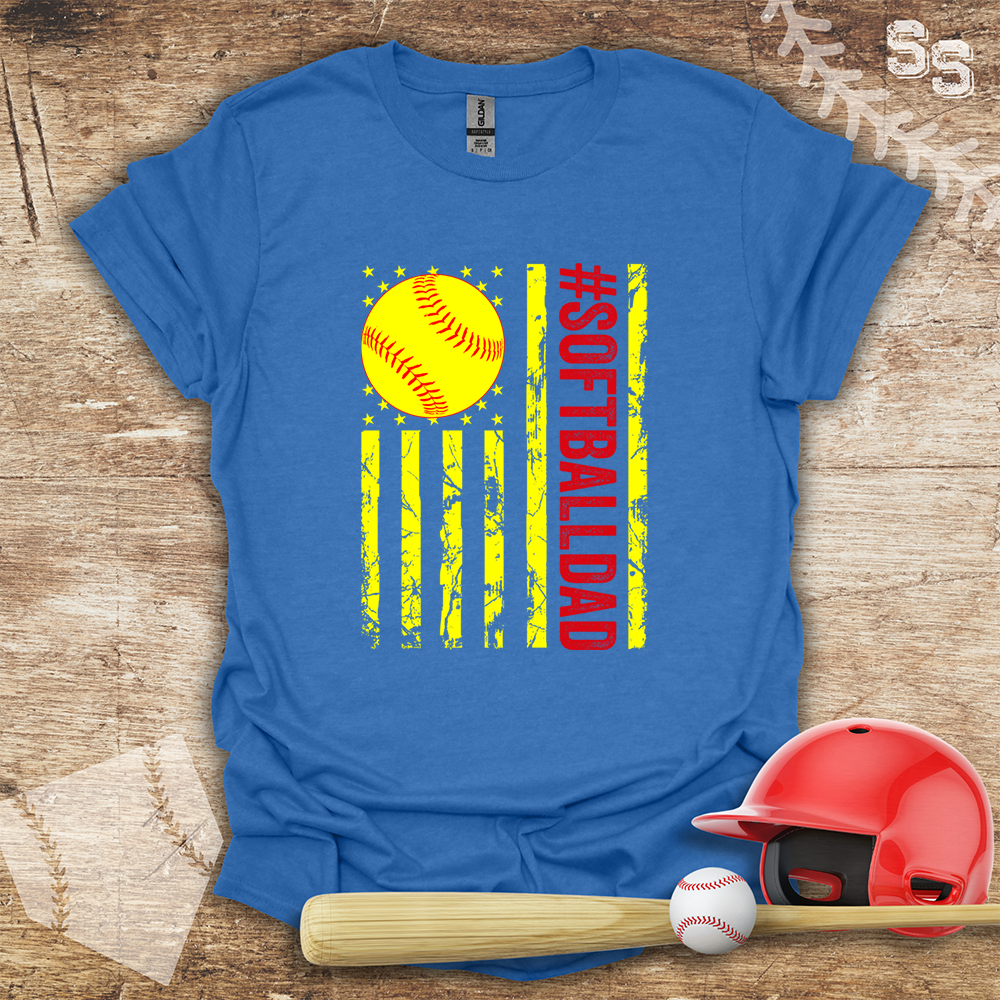 Softball Dad Flag