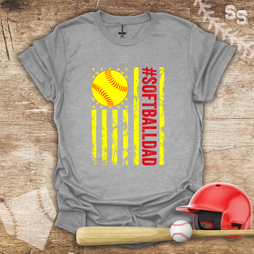 Softball Dad Flag