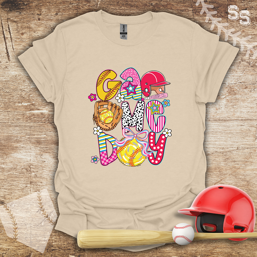 Softball Game Day Fun Letters