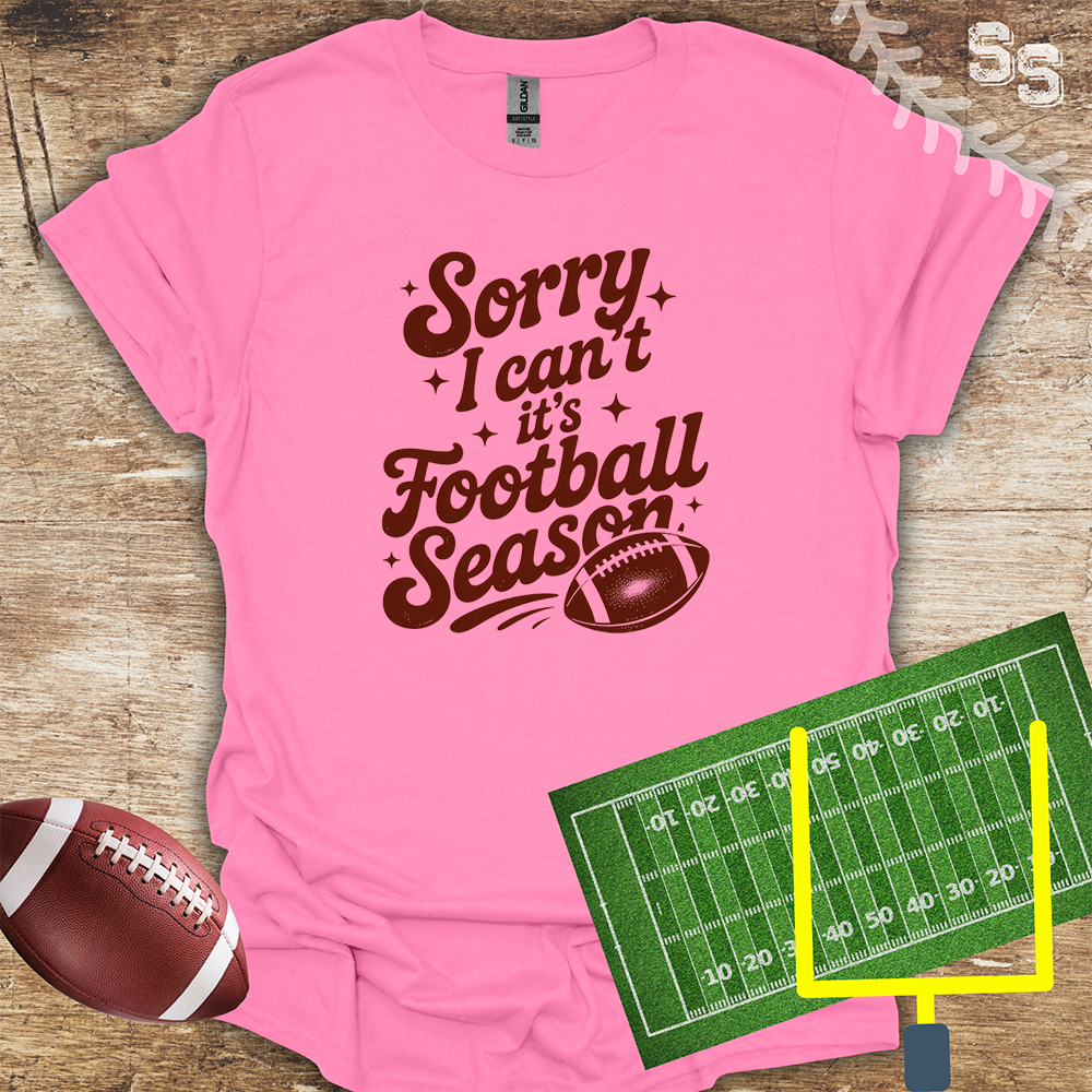 Football Sorry Can't