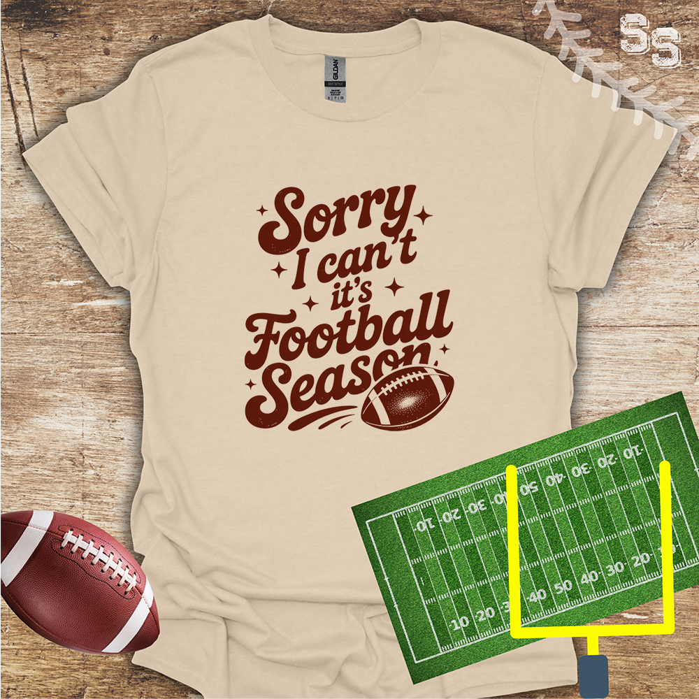 Football Sorry Can't
