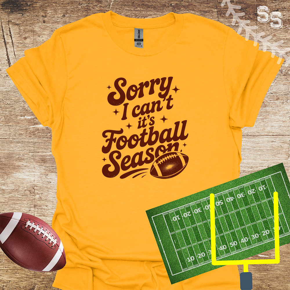 Football Sorry Can't