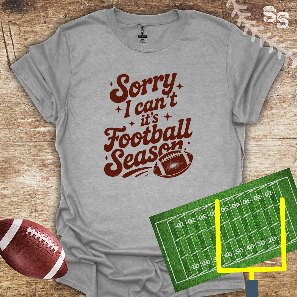 Football Sorry Can't