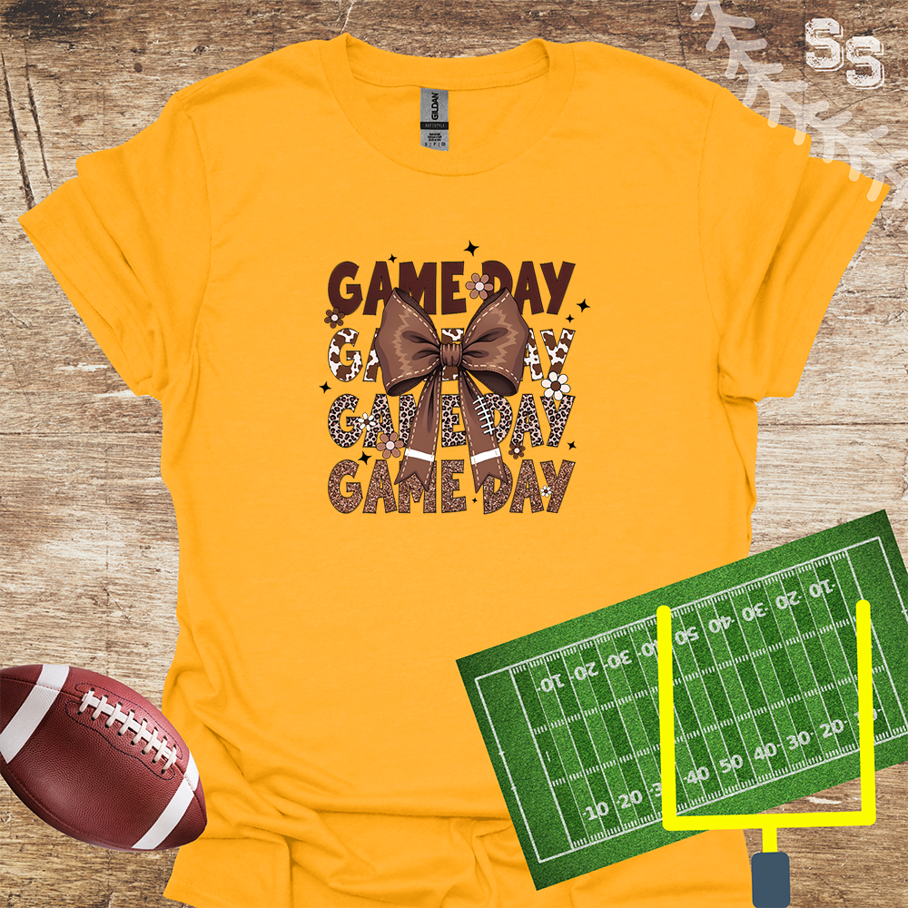 Football Game Day Coquette Bow