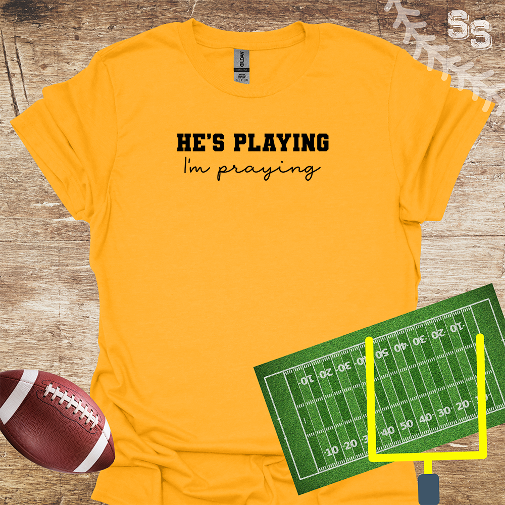 Football He is Playing