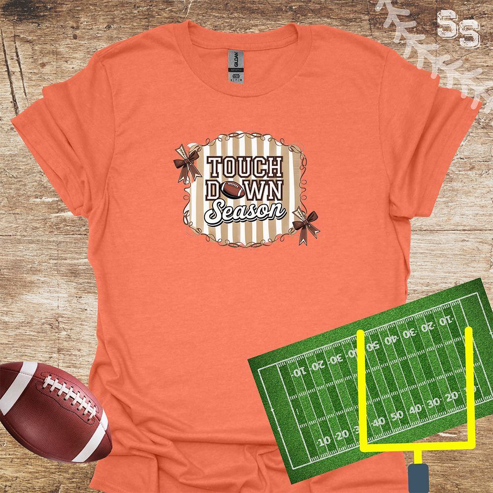 Football Touchdown Preppy