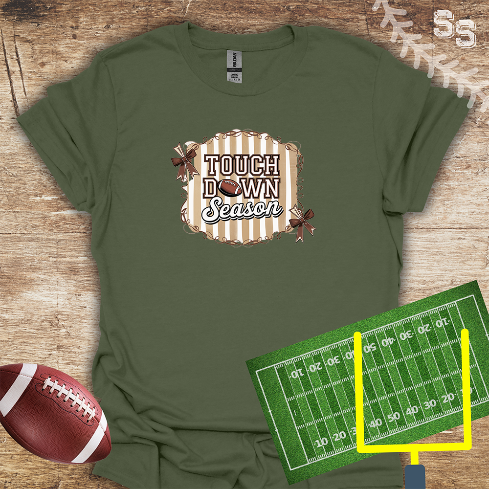Football Touchdown Preppy