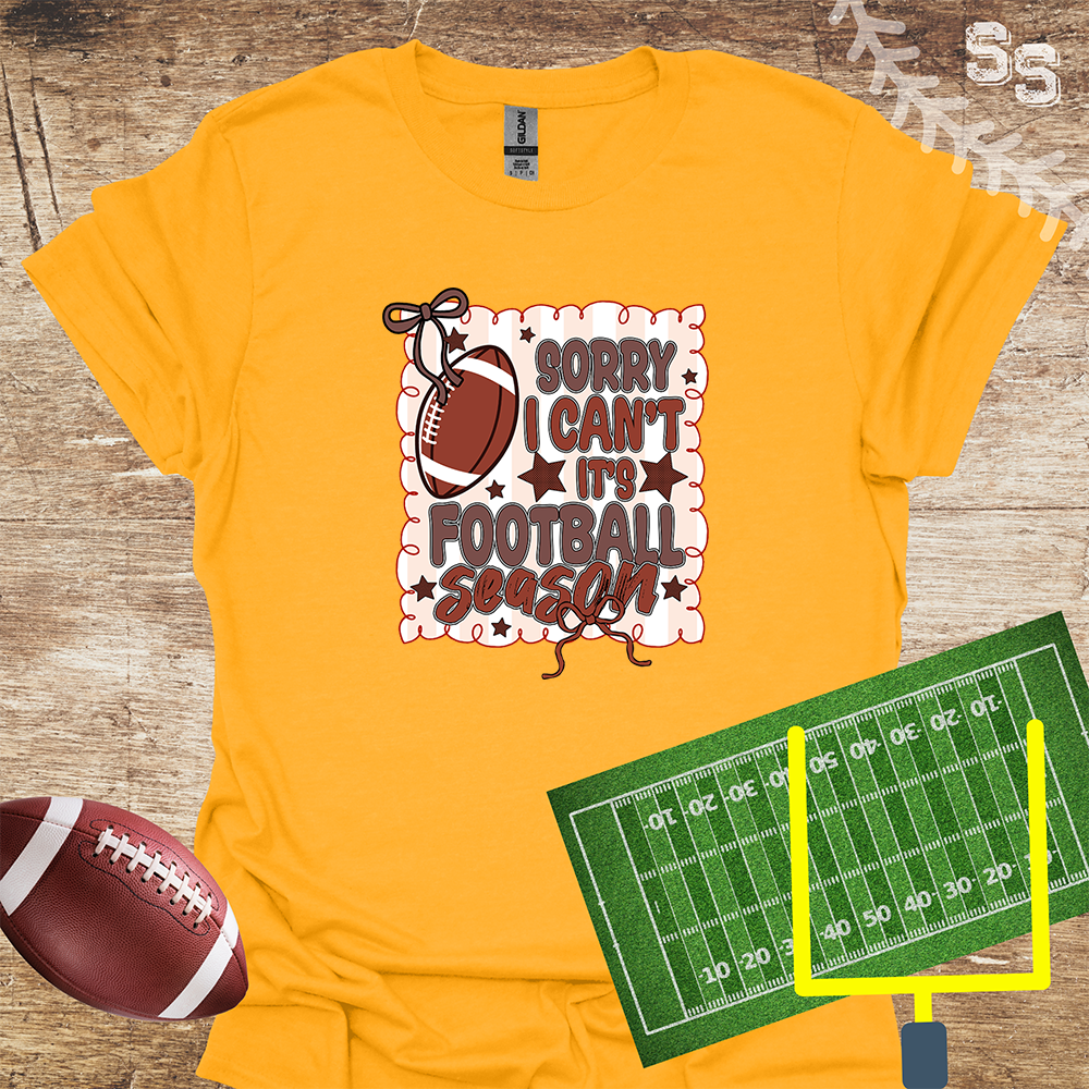 Football Sorry I Can't