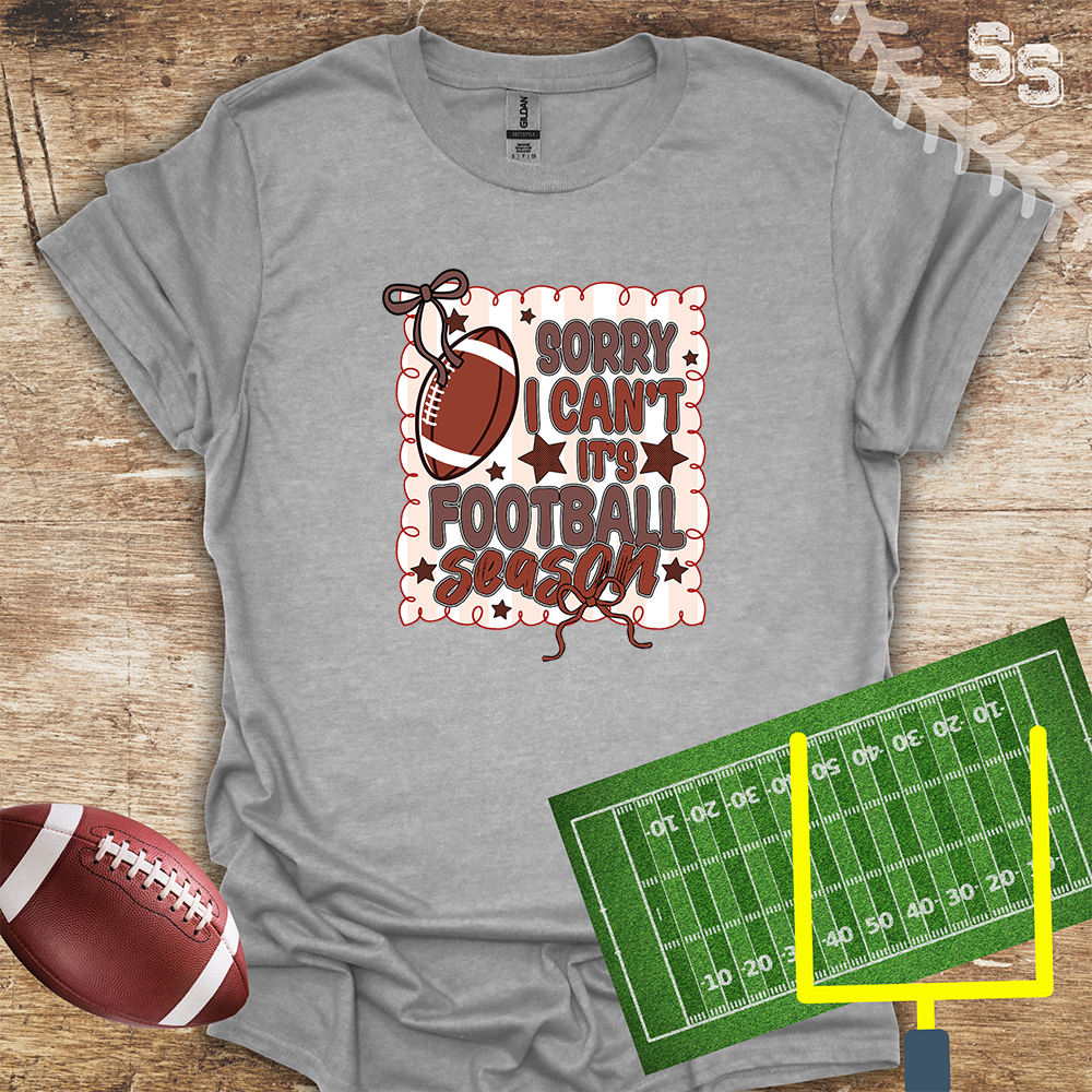 Football Sorry I Can't