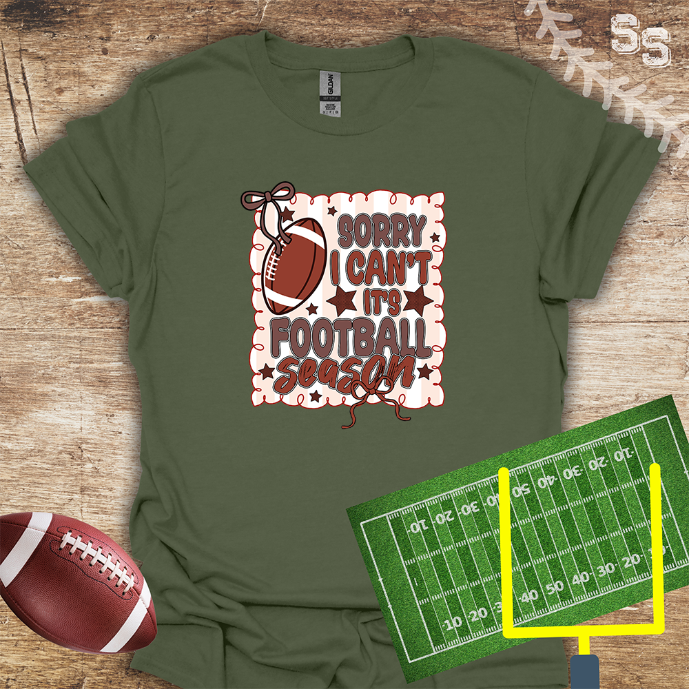 Football Sorry I Can't