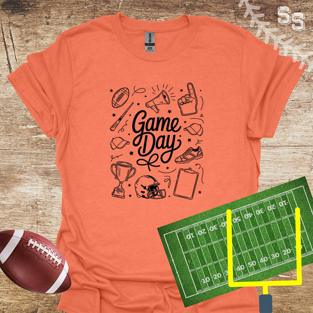 Football Game Day Doodle
