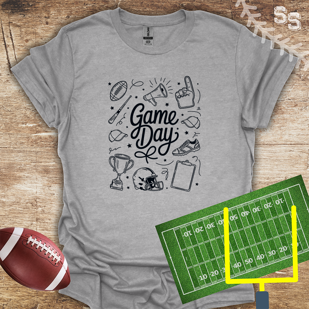 Football Game Day Doodle