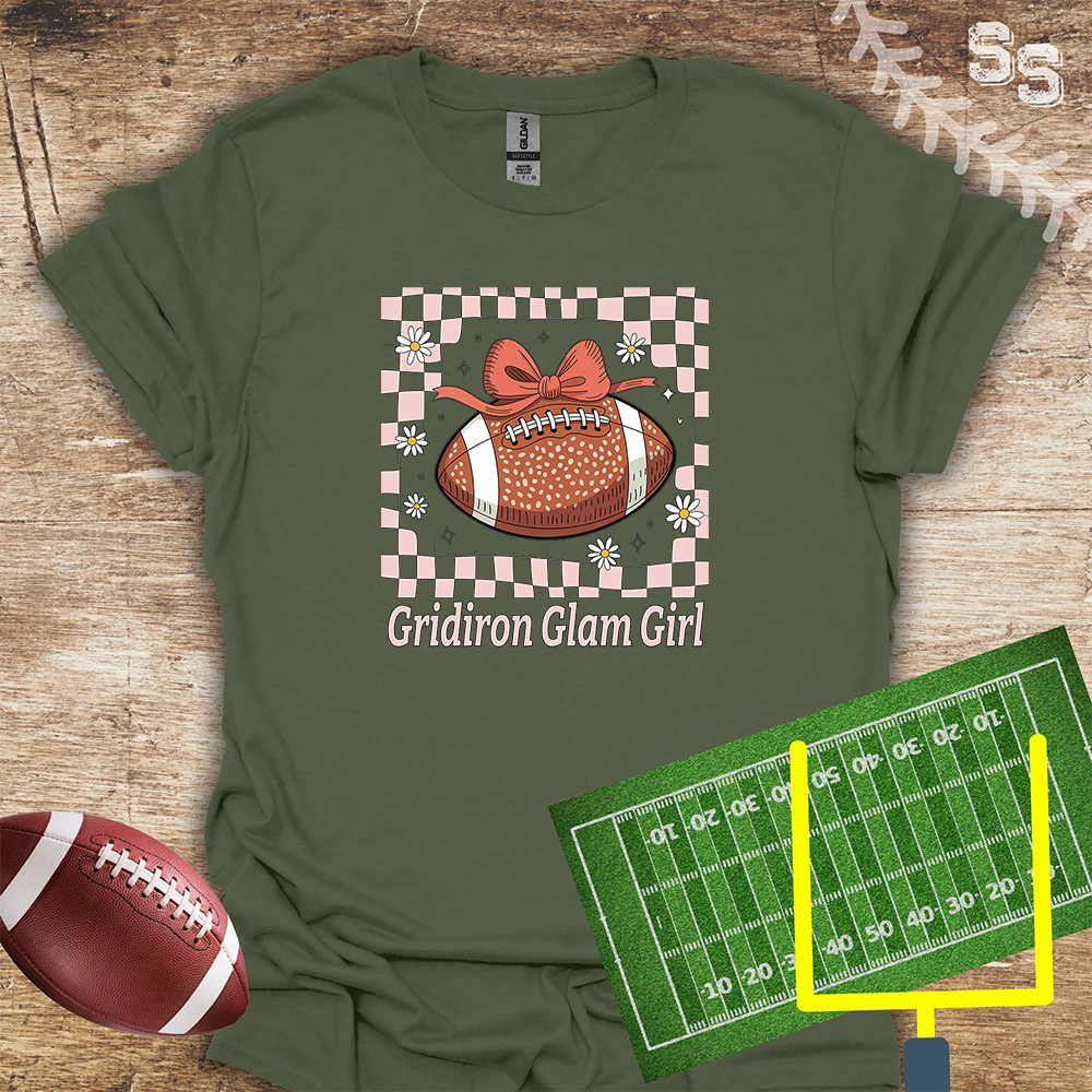 Football Glam Girl Preppy