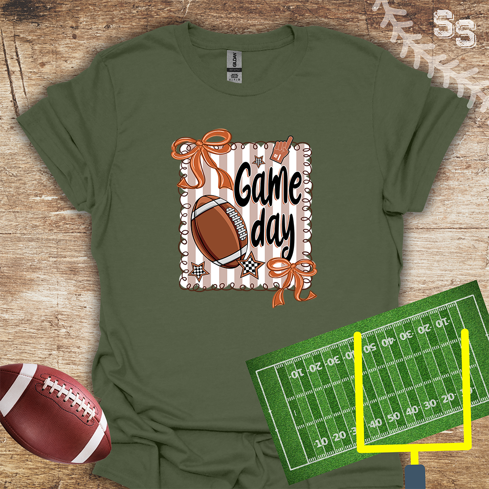 Football Game Day Bow