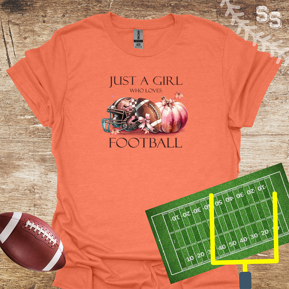 Football Just A Girl Who Loves Football