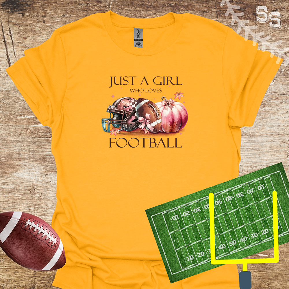 Football Just A Girl Who Loves Football