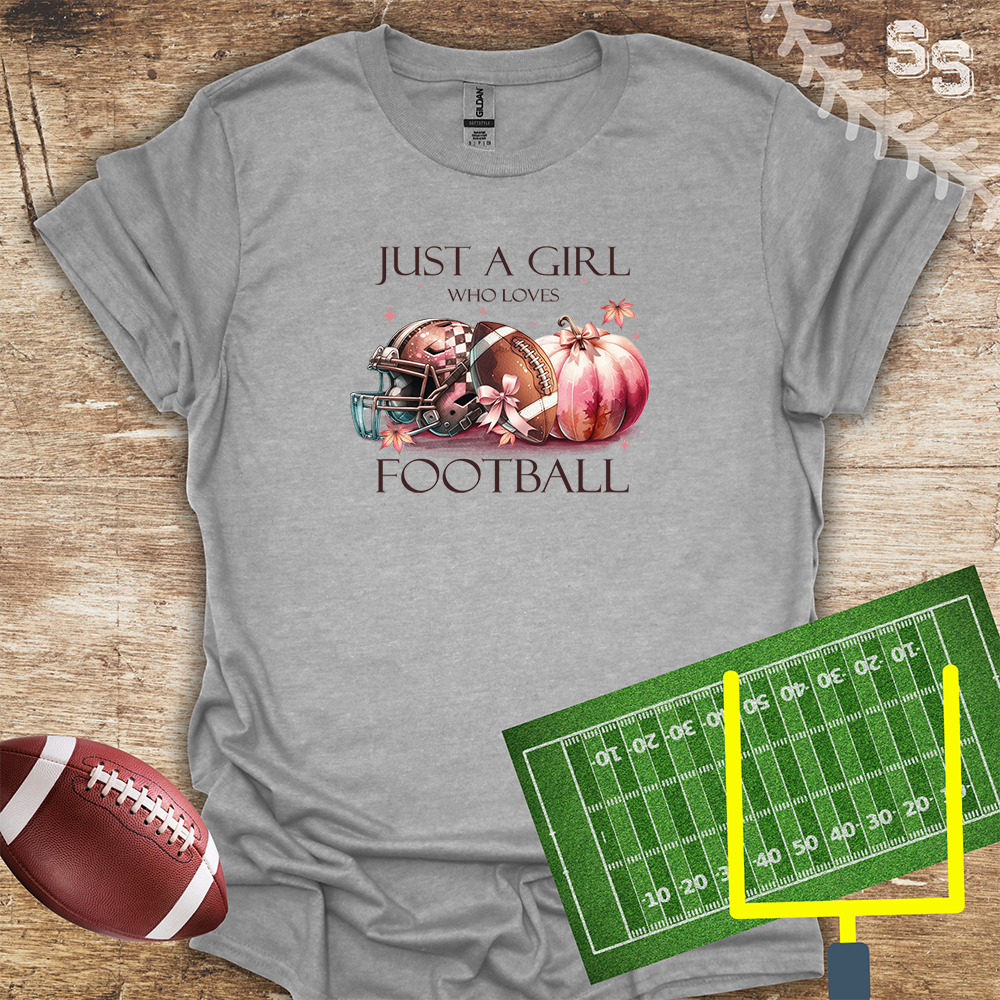 Football Just A Girl Who Loves Football