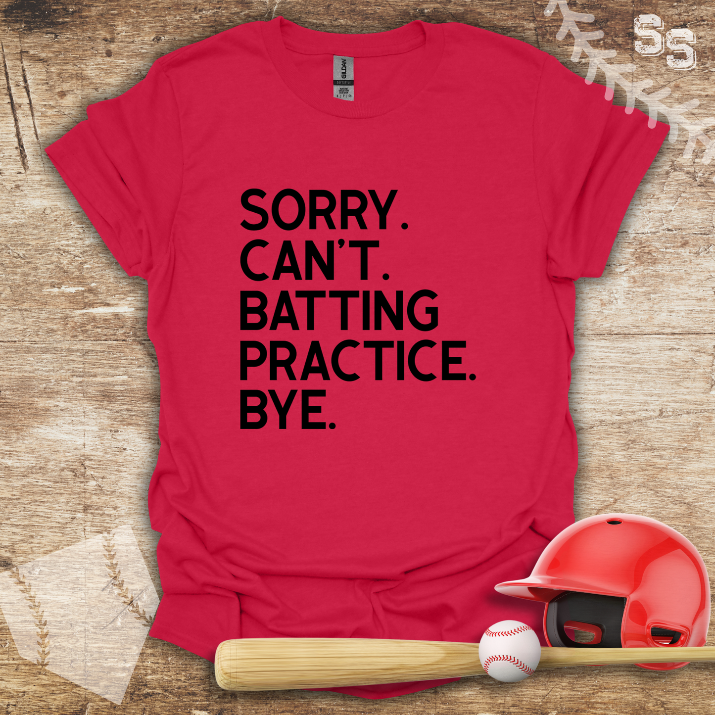 Sorry Can't Batting Practice