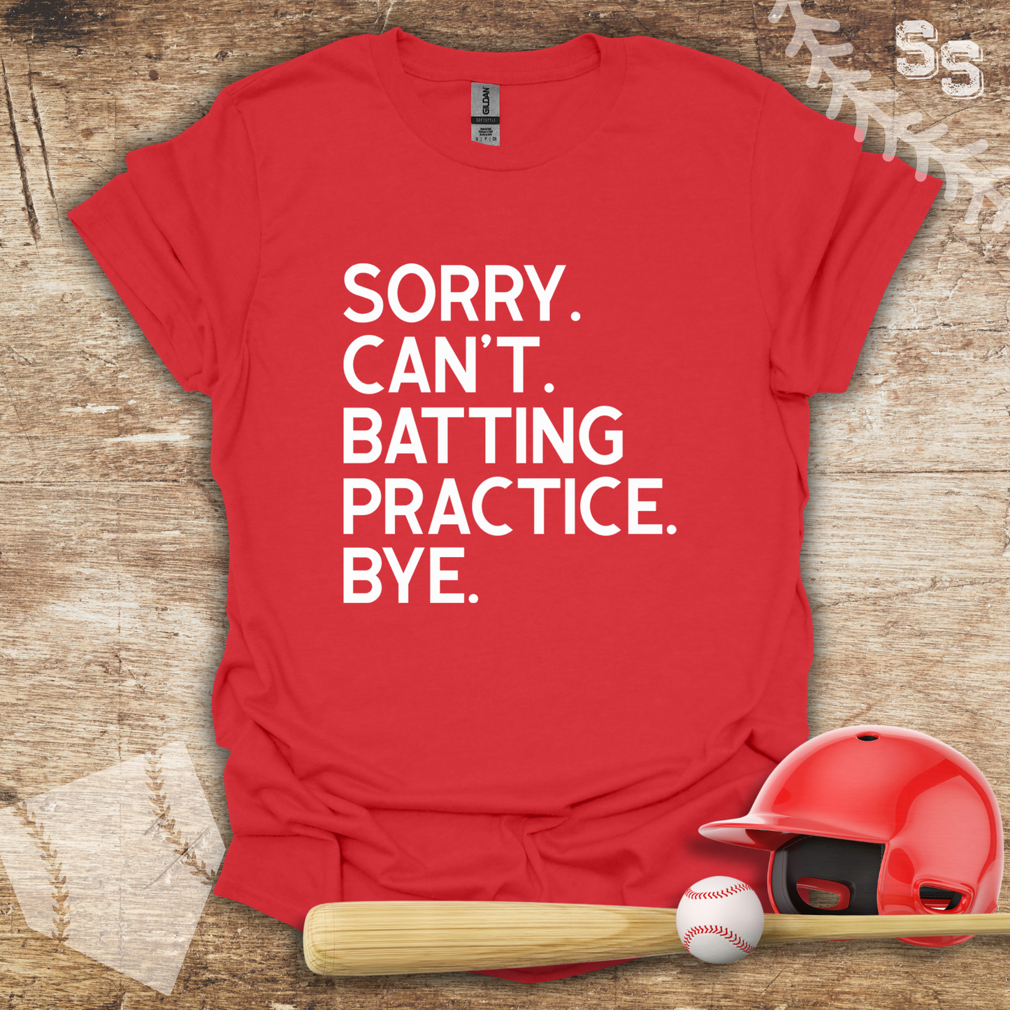 Sorry Can't Batting Practice