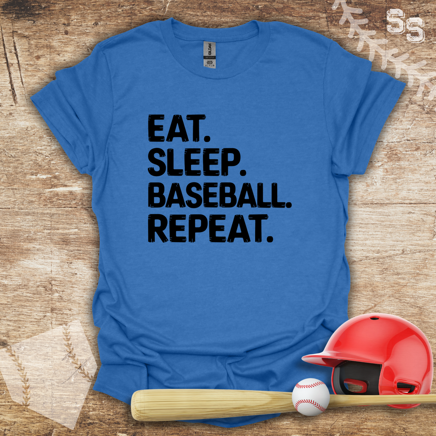 Eat Sleep Baseball Repeat