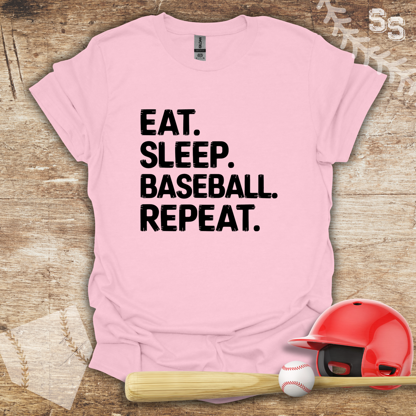 Eat Sleep Baseball Repeat