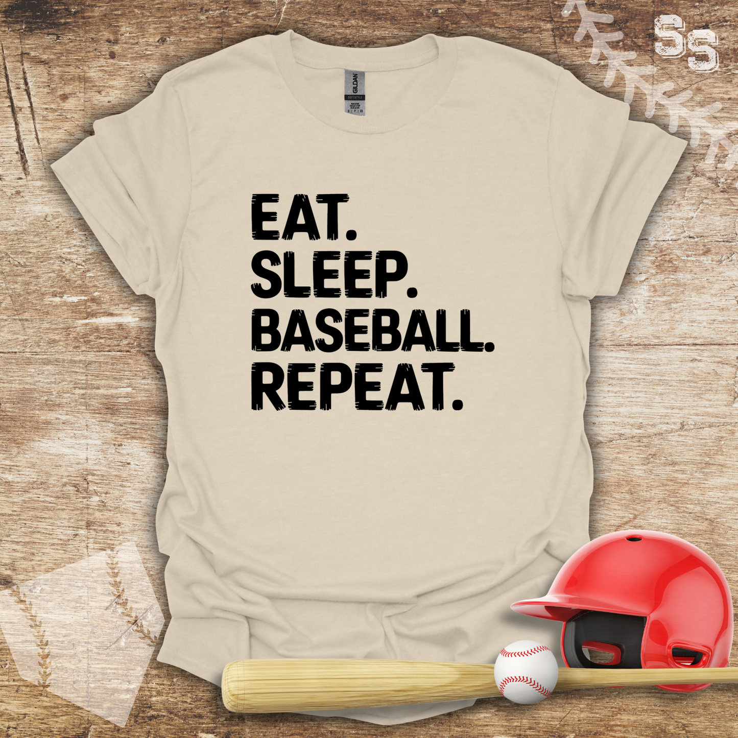 Eat Sleep Baseball Repeat